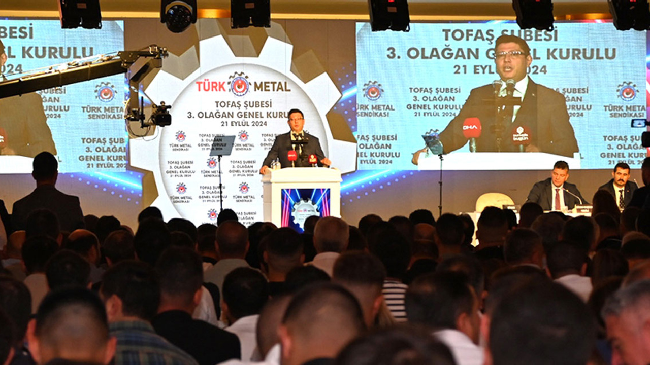 Türk Metal Sendikası TOFAŞ Şubesinin 3. Olağan Genel Kurulu yapıldı!