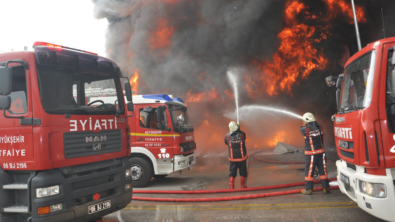 Ankara İtfaiyesi 16 bin 652 olaya müdahale etti