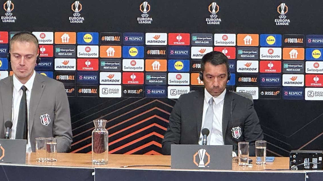 Giovanni van Bronckhorst, Ajax maçı öncesi iddialı konuştu: "Beşiktaş'ın Avrupa'daki imajını düzeltmeye çalışacağız"