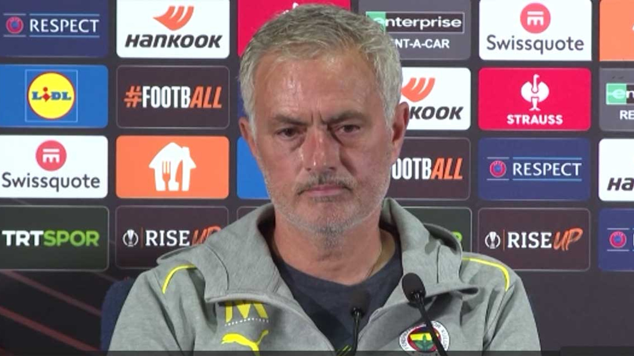 Fenerbahçe Teknik Direktörü Jose Mourinho'dan 'Mourinho etkisi' açıklaması: "Eylül ayında yapamayız"