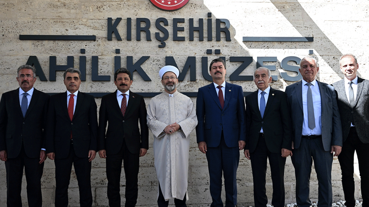 Kırşehir'de Ahilik Haftası kutlandı! Diyanet İşleri Başkanı Erbaş da kutlama törenine katıldı!