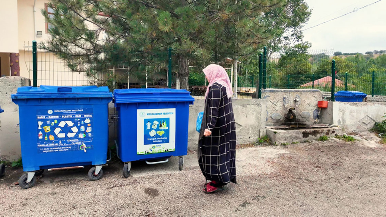 Bakan Kurum Sıfır Atık projesinde Kızılcahamam'ı örnek gösterdi