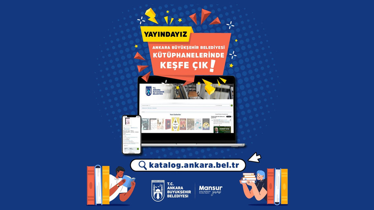 Ankara Büyükşehir Belediyesi kütüphaneleri dijitalleşiyor