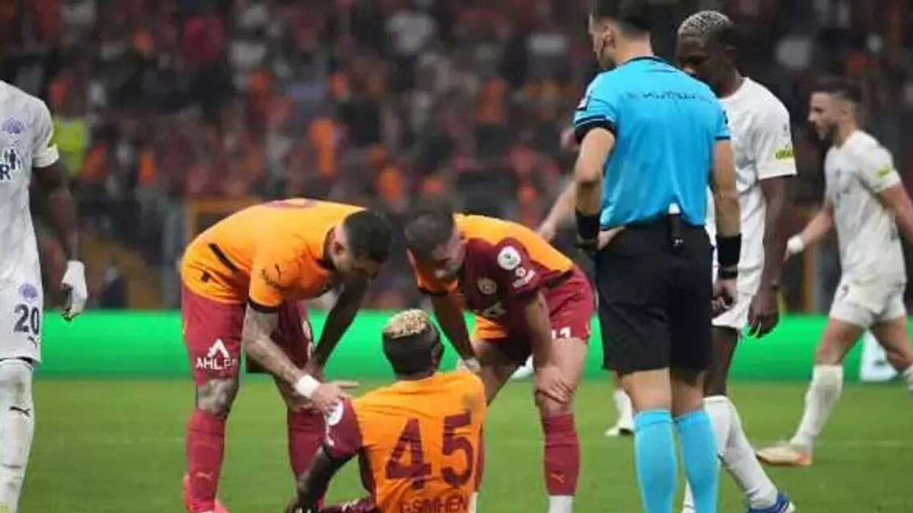 Galatasaray'dan Victor Osimhen açıklaması: Sakatlığı ciddi mi?