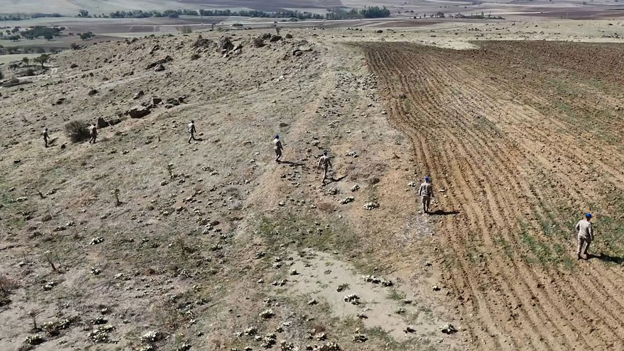 Jandarma kayıp kadını bulmak için seferber oldu