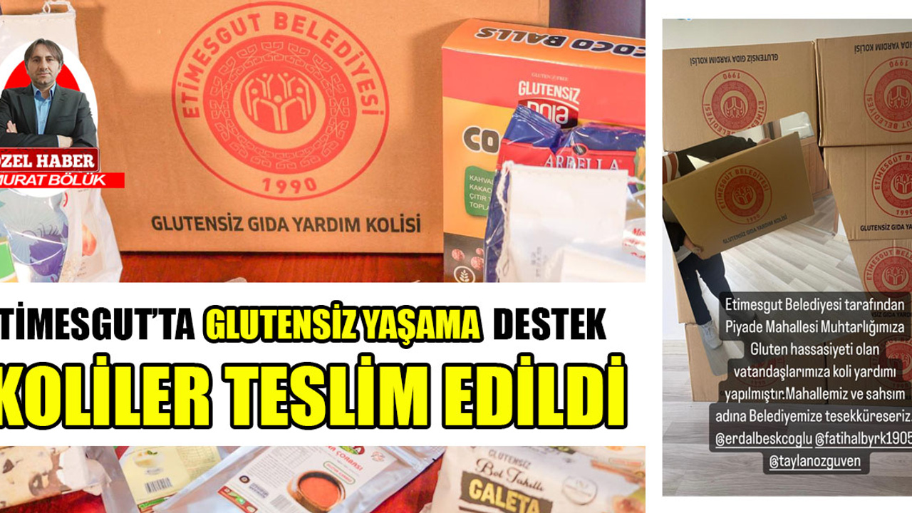 Ankara Etimesgut'ta glutensiz yaşama destek