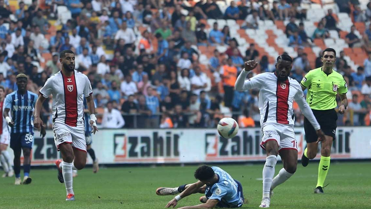 Samsunspor'dan Adana Demirspor karşısında harika geri dönüş: Üst üste dördüncü galibiyet