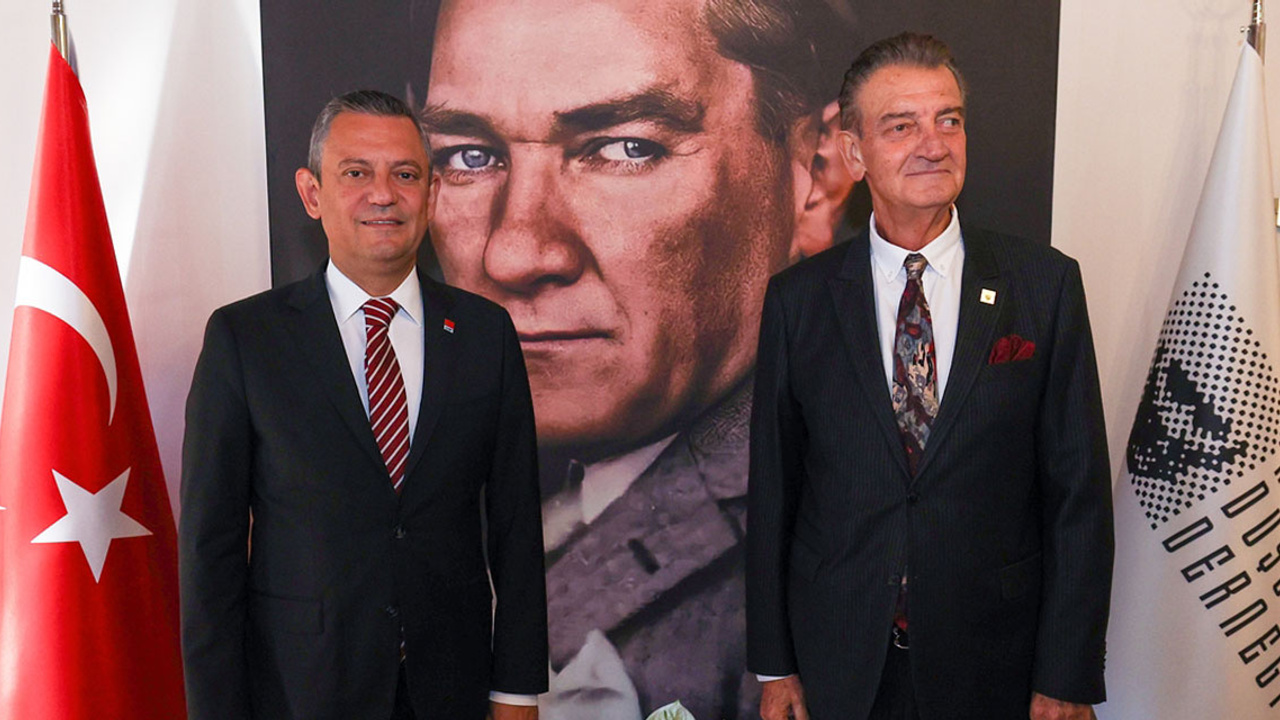 Özgür Özel'den ADD Genel Başkanı Bozkurt'a ziyaret