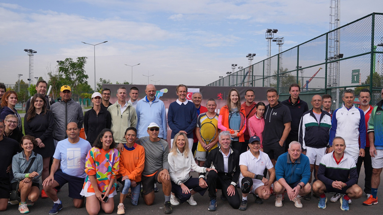 Ankara'da "Diplomatik Tenis Günü" turnuvası düzenlendi