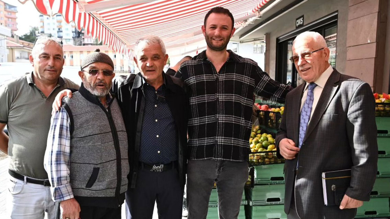 Veli Gündüz Şahin'den esnaf ziyareti