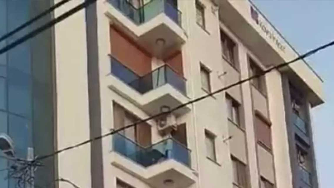Acı olay: 40 günlük bebeği 7. kattan attı!