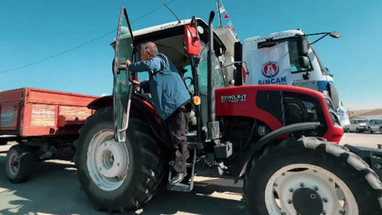 Sincan Belediyesi, 504 çiftçiye yüzde 50 hibeli buğday tohumu desteği sağladı