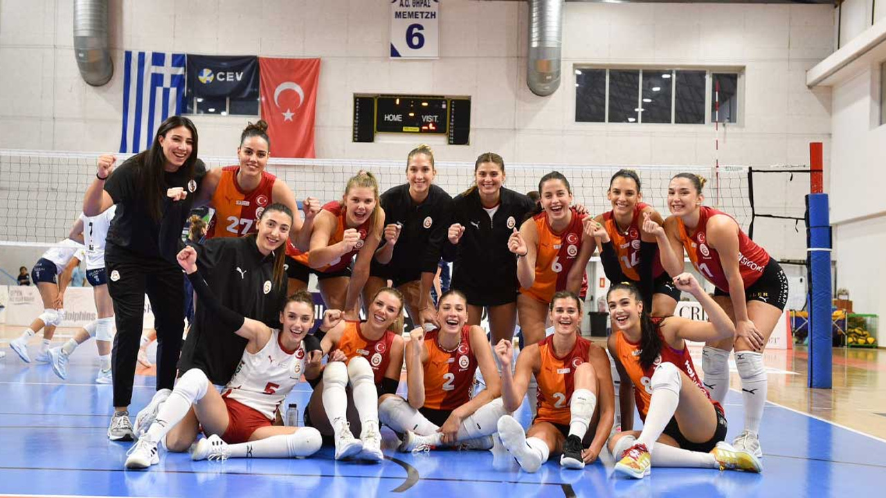 Galatasaray Daikin, CEV Challenge Kupasında son 16 turuna yükseldi