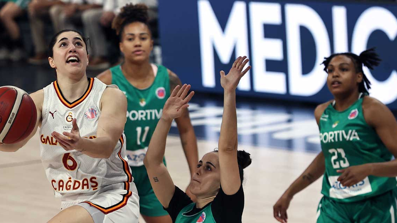 Galatasaray Çağdaş Faktoring, Avrupa Kupası'nda Uniao Sportiva'yı farklı geçti: 84-52