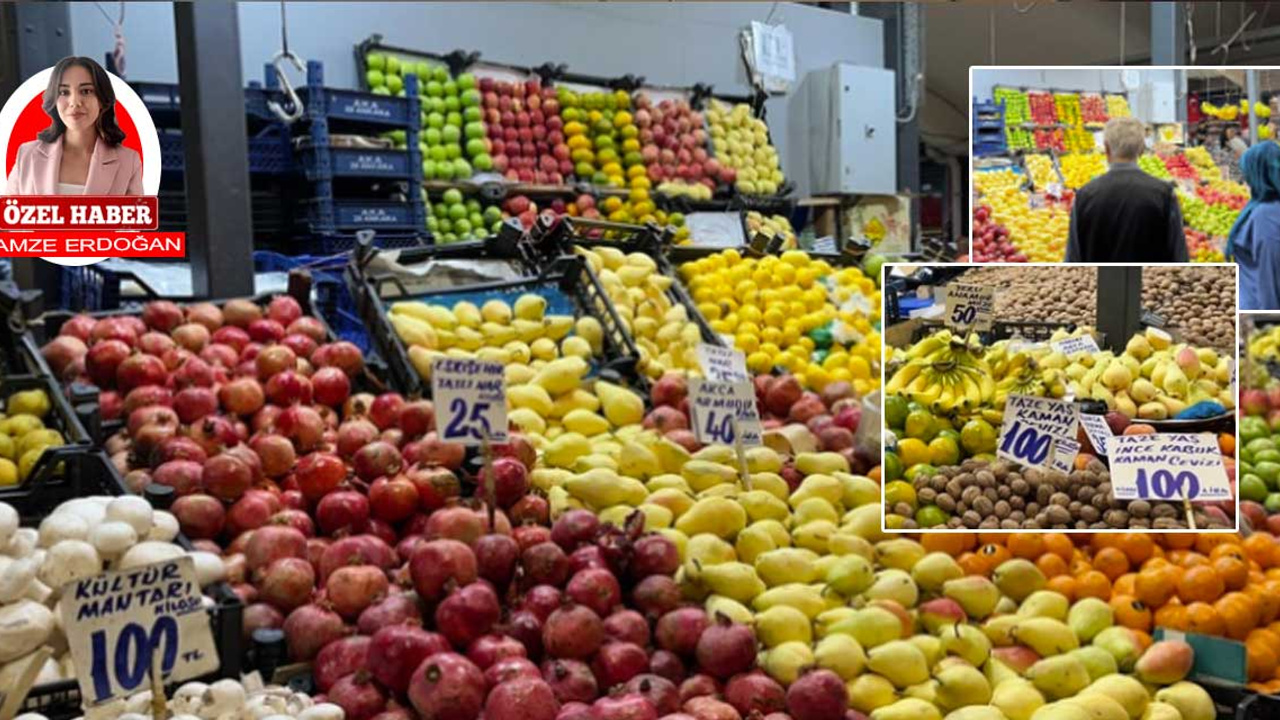 Kış meyveleri Ankara'da cep yakıyor | Kilo değil tane alınıyor...