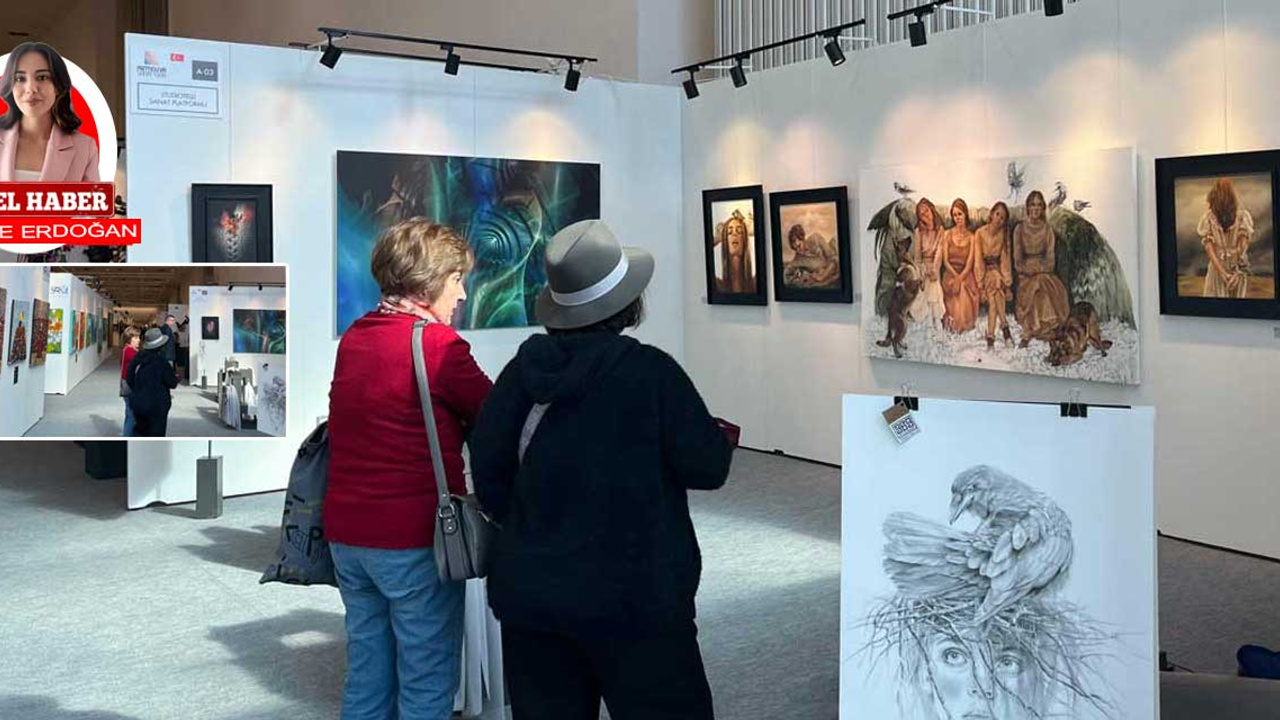 Artnova Sanat Fuarı Ankara'da kapılarını açtı | 900 sanatçının eseri sergileniyor