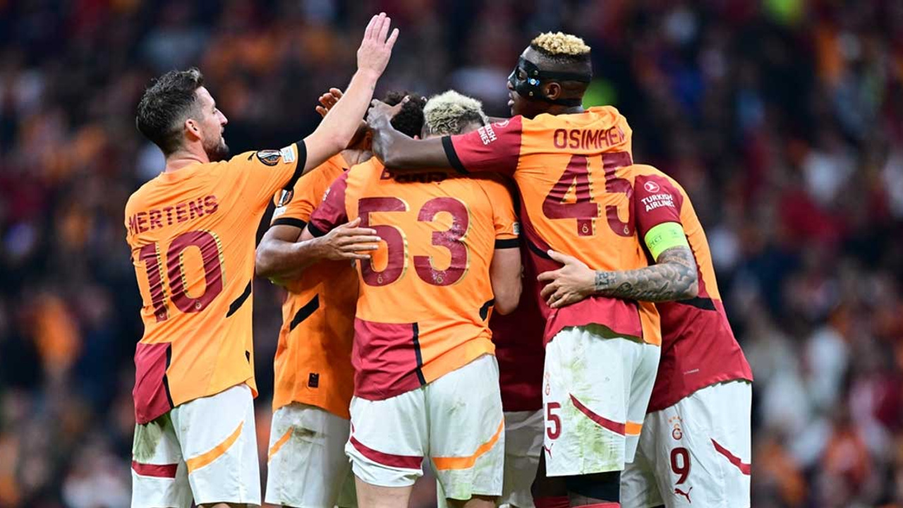 Galatasaray ikinci yarıda korkutsa da 3 puanı 4 golle aldı