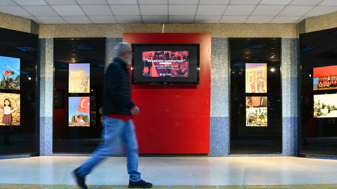 Cumhuriyet'in 101.yılı Ankara'yı sardı: “Cumhuriyet ve Sen” temalı sergi!