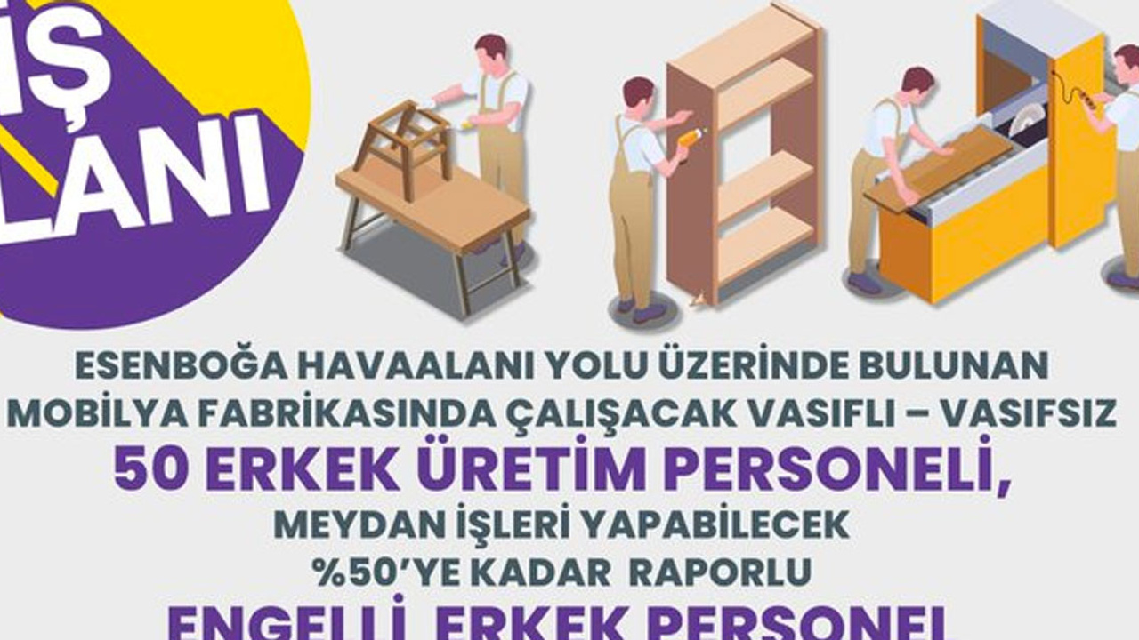 Pursaklar Belediye Başkanı Çetin iş arayanlara müjdeyi verdi: 50 erkek personel aranıyor!