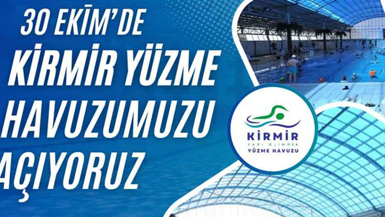 Kızılcahamam Belediyesi Kirmir Yarı Olimpik Yüzme Havuzunu yeniledi!