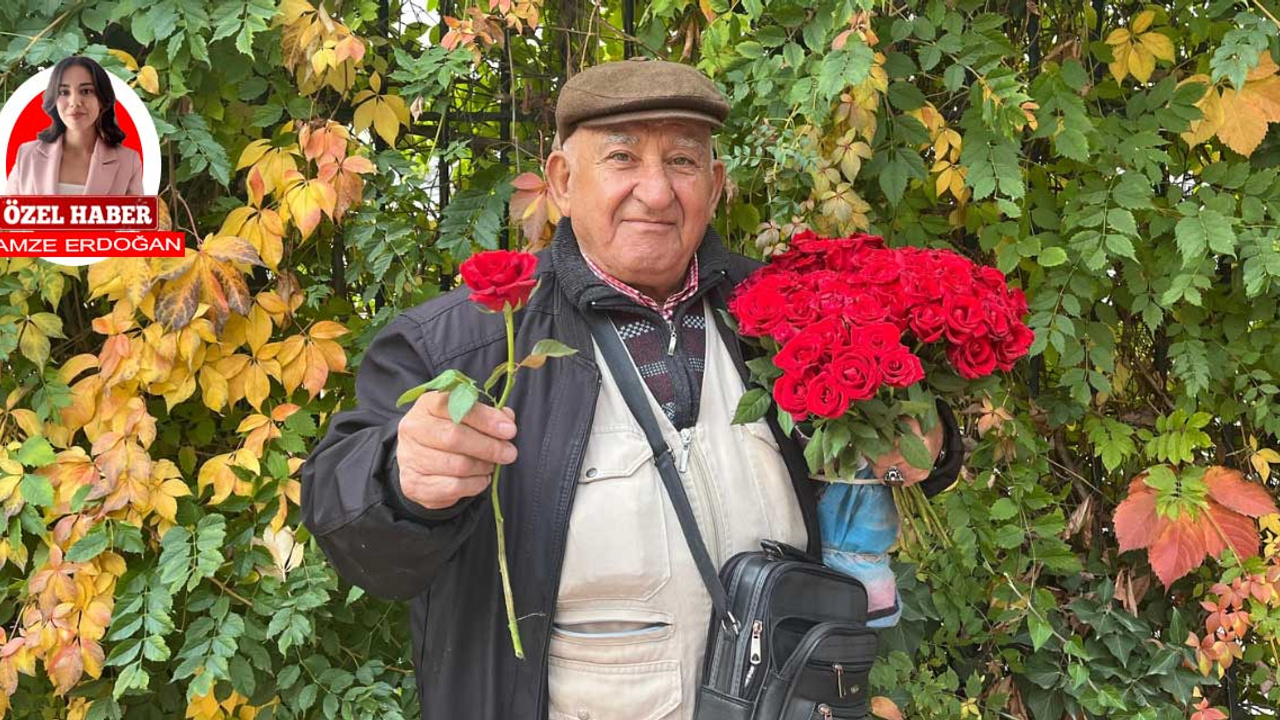 20 yıldır gülleriyle Ankaralıyı mutlu ediyor: “Güllerim nice aşkların ve barışmaların tanığı”