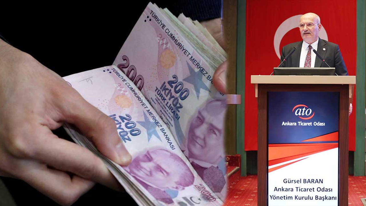 ATO Başkanı Gürsel Baran asgari ücret zam talebini açıkladı