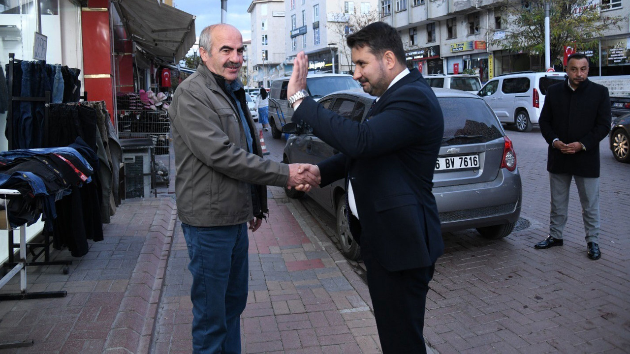 Başkan Çırpanoğlu esnaf ziyaretlerine devam ediyor