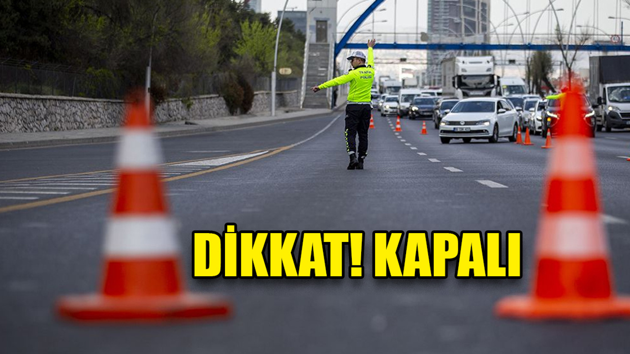 Ankara'da bu yolu kullananlar dikkat!