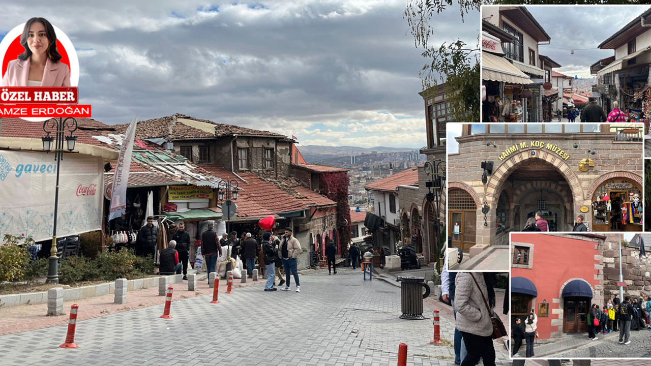 Ankara'da müzelere ilgi yoğun: Ankara Kalesi’ne gelenler uğramadan geçmiyor!