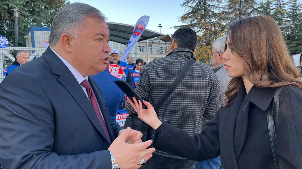 SAVDES-SEN dört gün sürecek oturma eylemine başladı | Başkan Tuncay Cengiz: "Verilen sözler tutulsun"