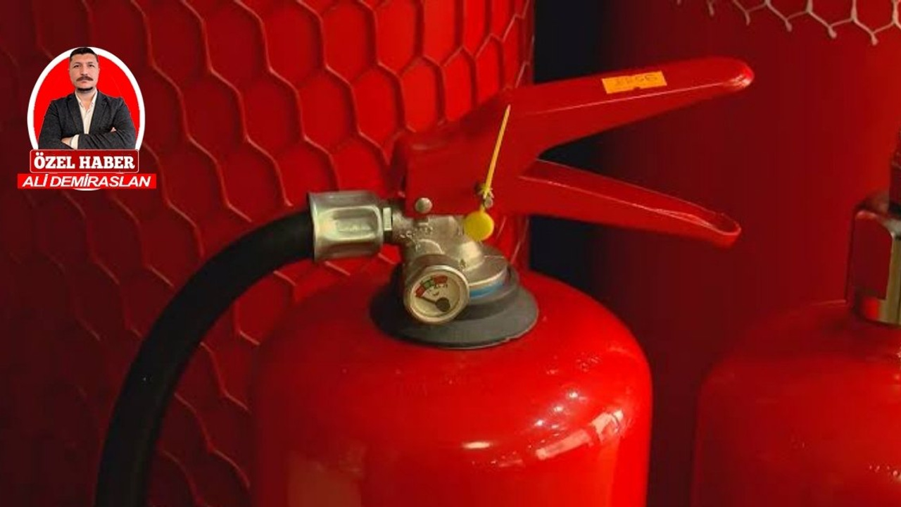 Nuh Bakırcı: Yangın tüpleri kullanımı hakkında bilinçlendirme şart