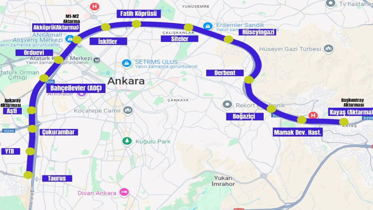 AK Parti'den Ankara'ya metrobüs projesi önerisi