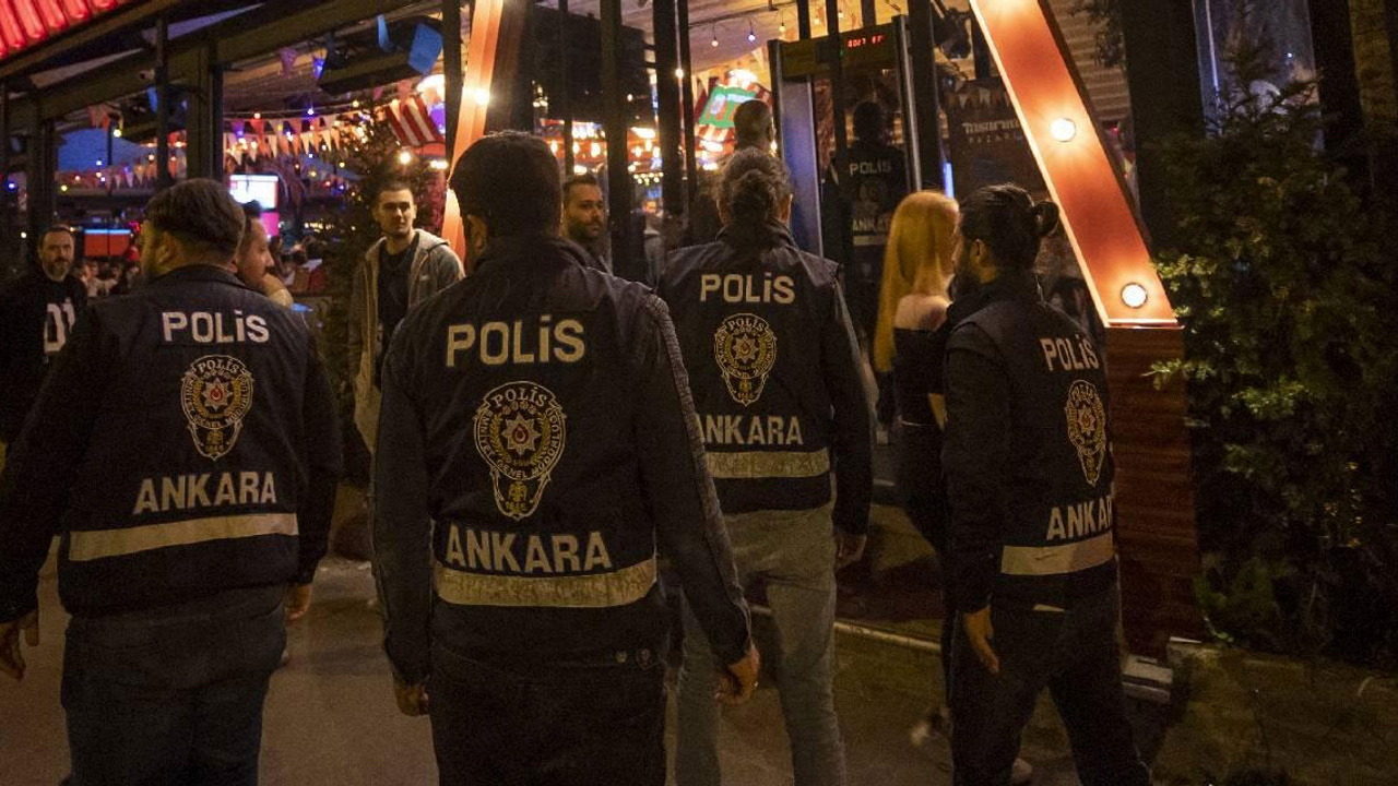 Ankara'da aranan bin 14 kişi yakalandı