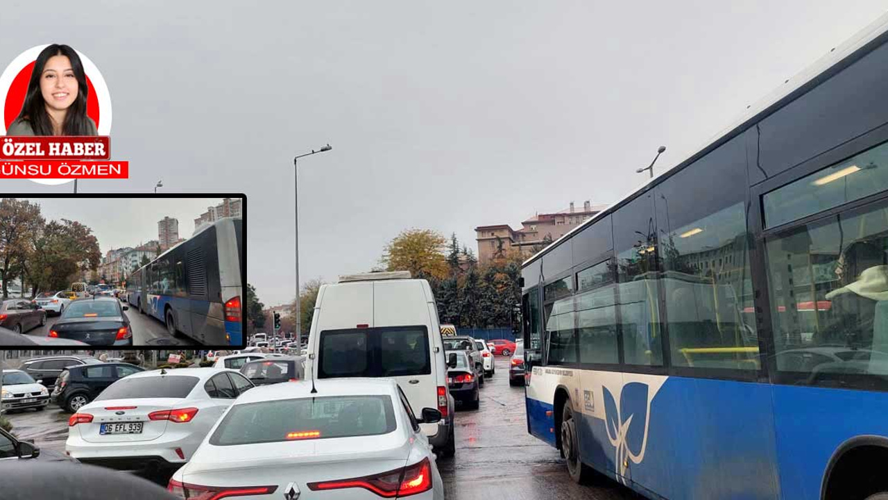 Ankara pazartesi gününe trafik ile başladı!