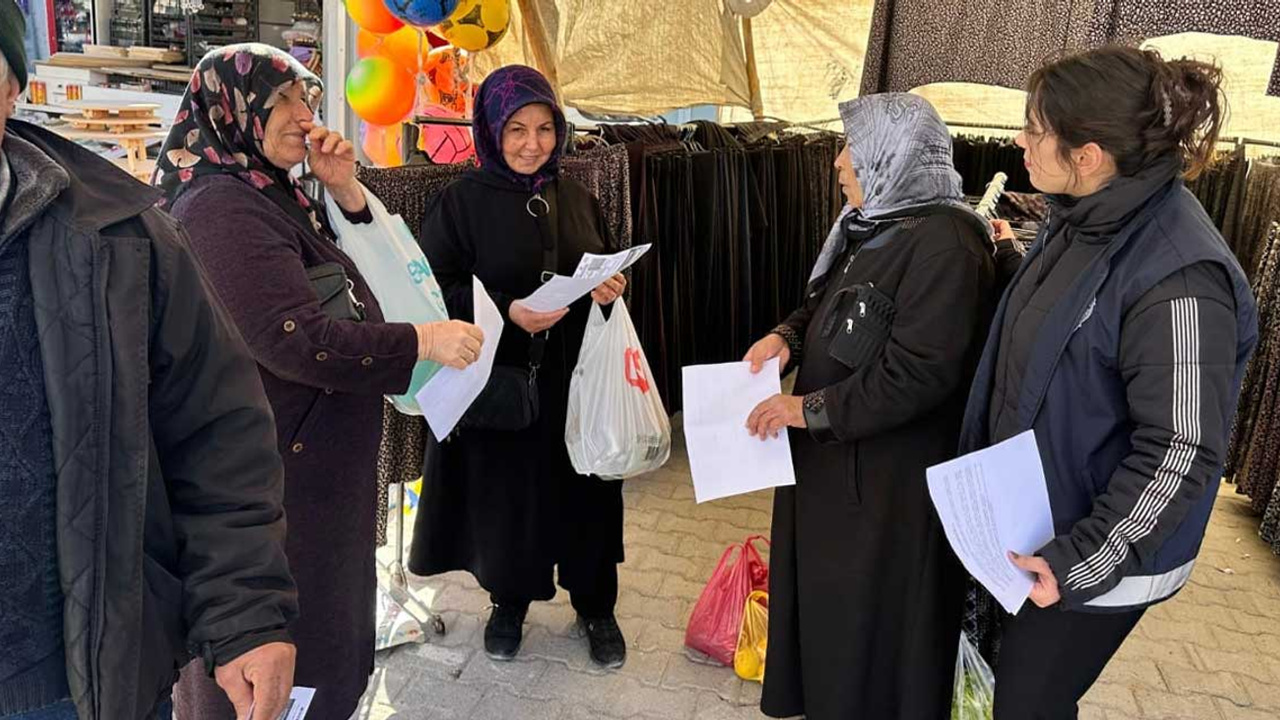 Kırşehir Mucur'da Emniyet ve Belediyeden dolandırıcılara karşı bilgilendirme seferberliği