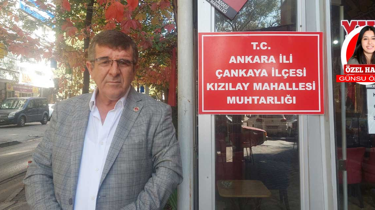 Ankara'nın göbeğinde tehlike büyük! Kızılay Mahallesi sakinleri bu sorundan dert yanıyor!