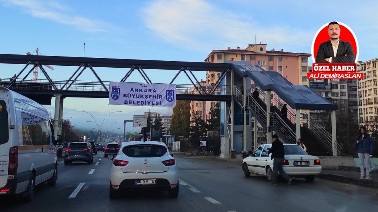 Ankara Turan Güneş Bulvarı'ndaki üst geçit kullanıma açıldı: Trafikte rahatlama sağlandı