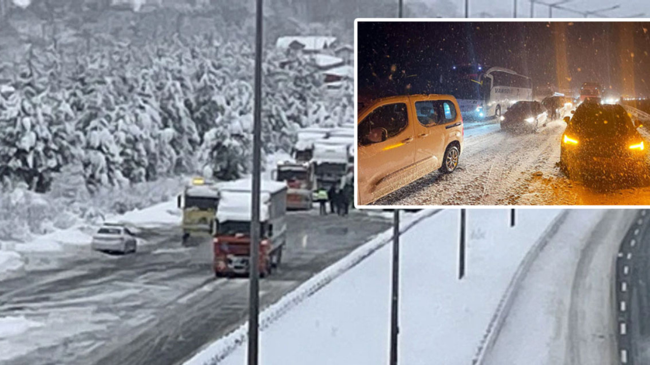 Anadolu Otoyolu'nun Ankara yönü trafiğe kapatıldı: Abant Kavşağı'ndan itibaren iptal!