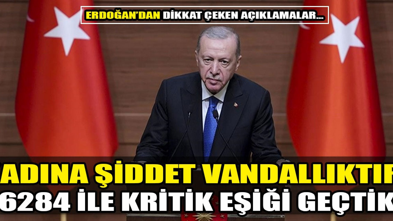 Cumhurbaşkanı Erdoğan'dan Filistinli kadınlara destek mesajı:"Biz sizin yanınızdayız!"