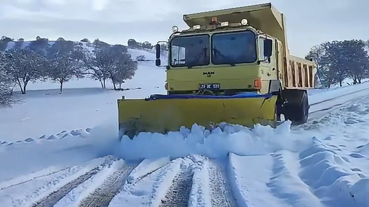 Kırıkkale’de kapanan yollar yeniden ulaşıma açıldı