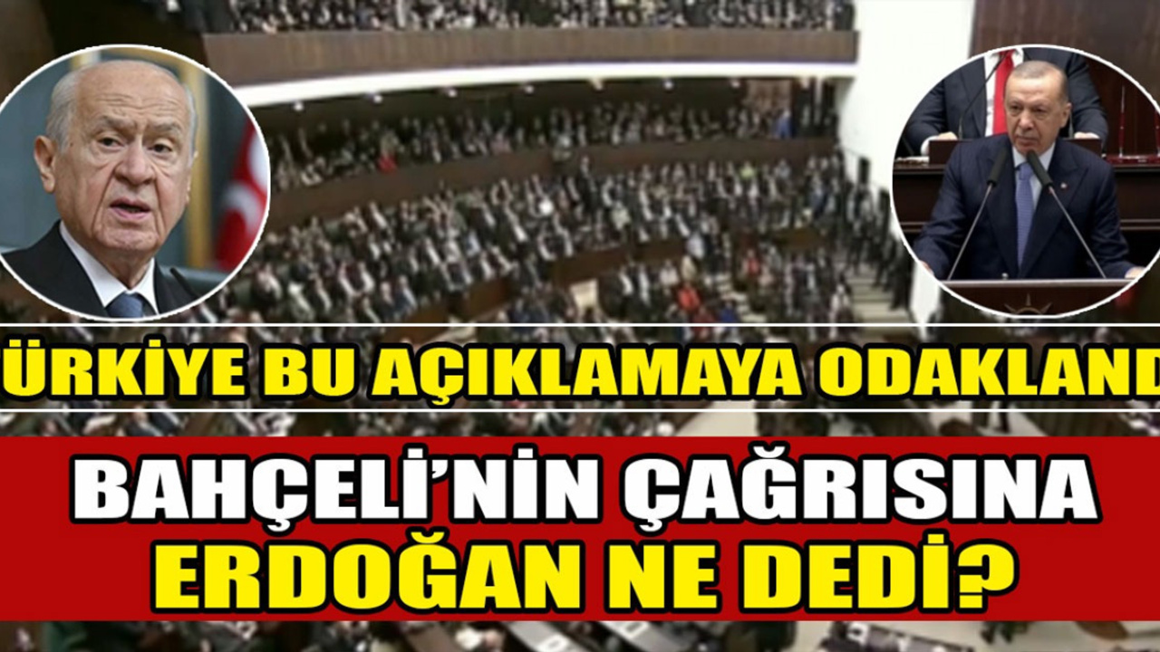 Türkiye, Erdoğan'ın bu açıklamasına kilitlendi! Bahçeli'nin Öcalan çağrısına Erdoğan ne dedi?