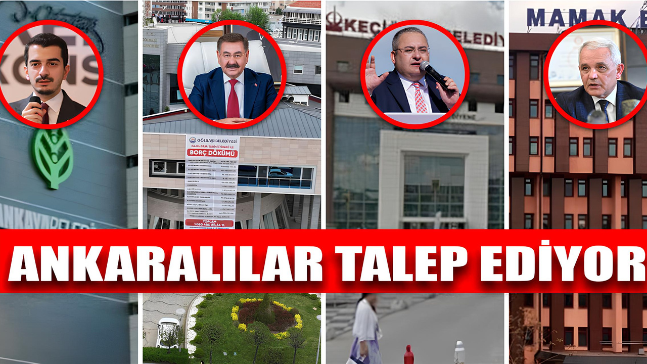 Ankaralı vatandaşlar Keçiören, Mamak, Gölbaşı ve Çankaya’daki sorunlara çözüm istiyor