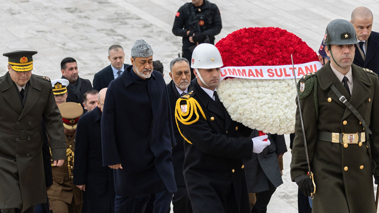 Umman Sultanı Bin Tarık, Anıtkabir'de