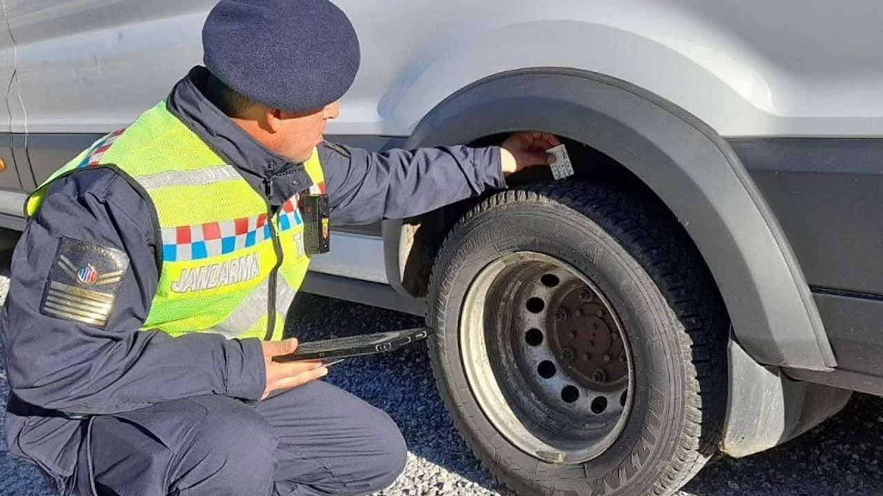 Kırıkkale’de ticari araçlara zorunlu kış lastiği denetimi başlatıldı