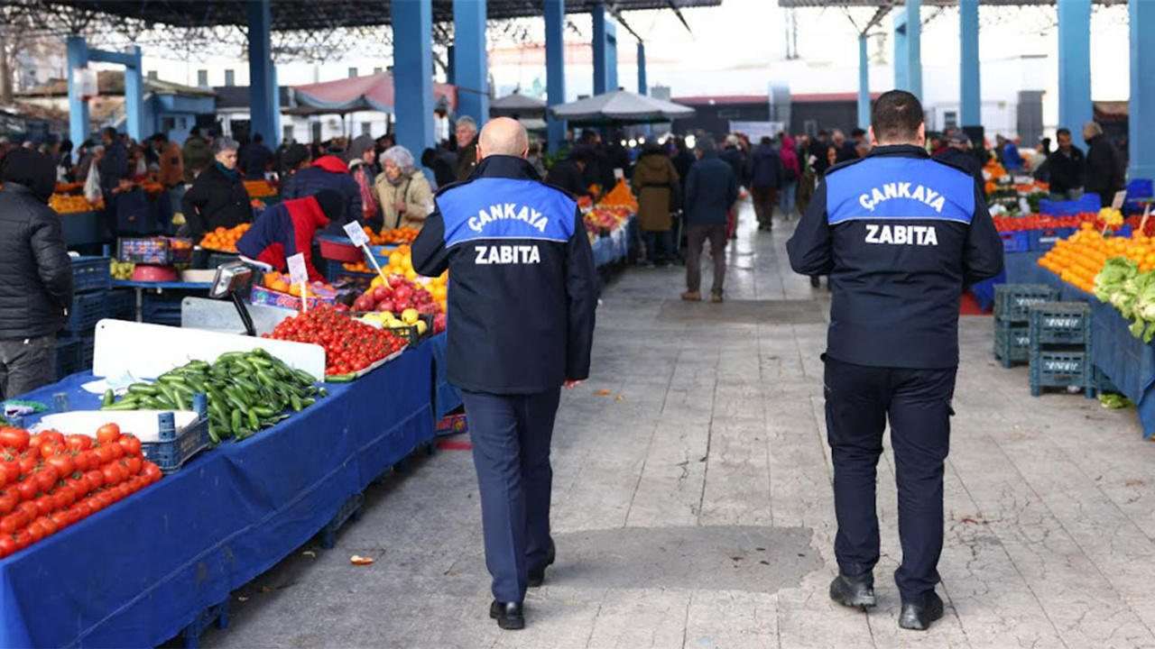 Çankaya'da zabıta ekiplerinin denetimleri sürüyor