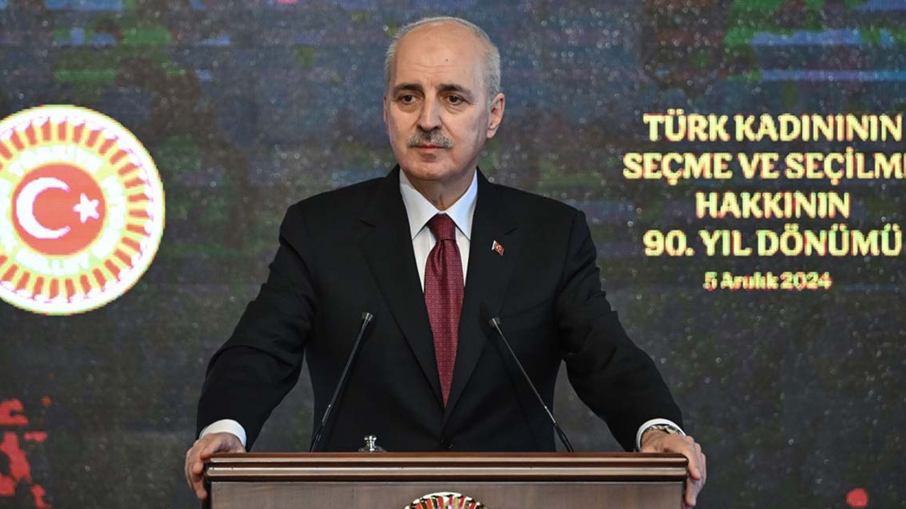 TBMM Başkanı Numan Kurtulmuş: TBMM'de kadın temsilinin artırılması için çaba sarf edeceğiz