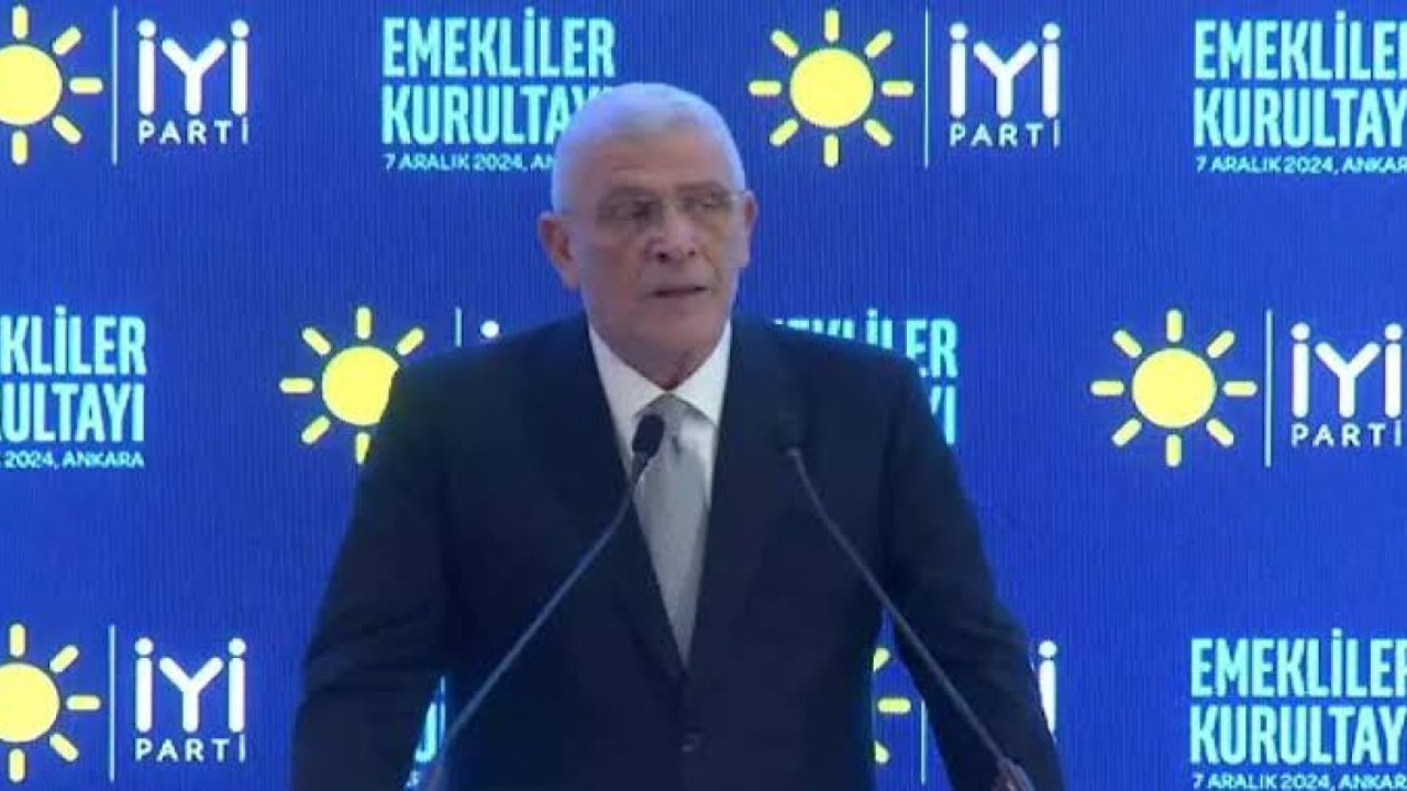 İYİ Parti Lideri Dervişoğlu: "Emekliler için yeni kanuni düzenlemeler şart "