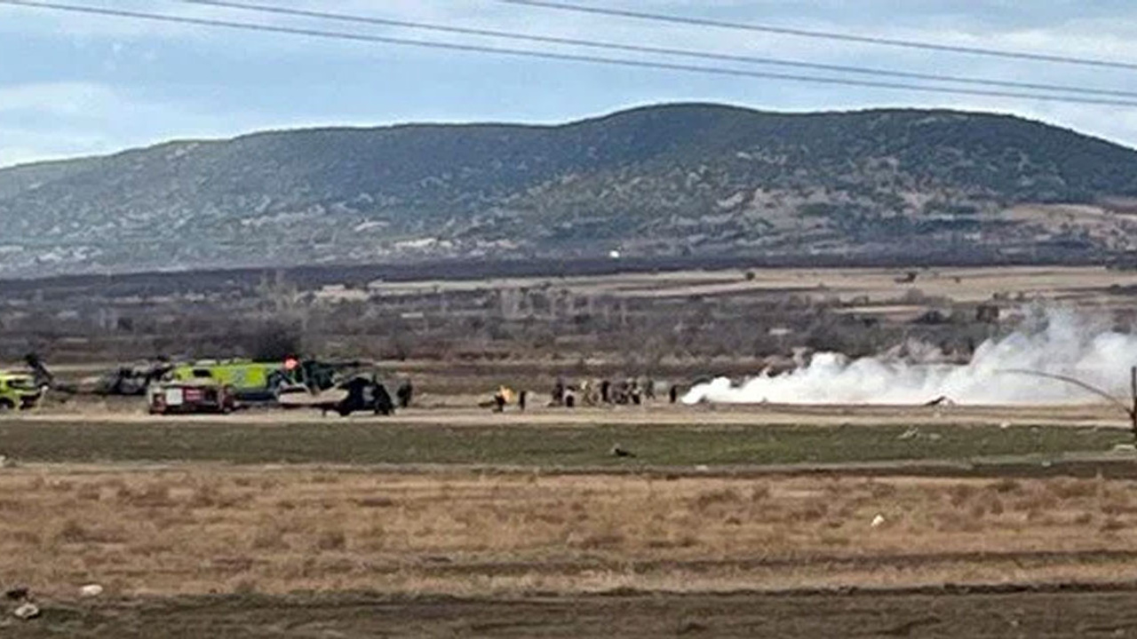 Isparta'da helikopter kazası: 6 şehit!