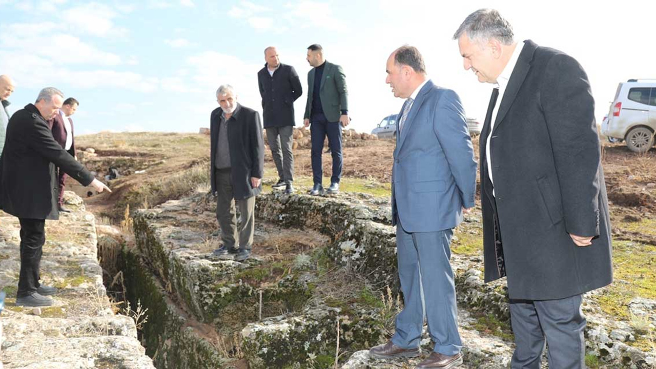 Çubuk'ta Tarihi Melikşah Hamamı’ndaki kazının birinci etabı tamamlandı