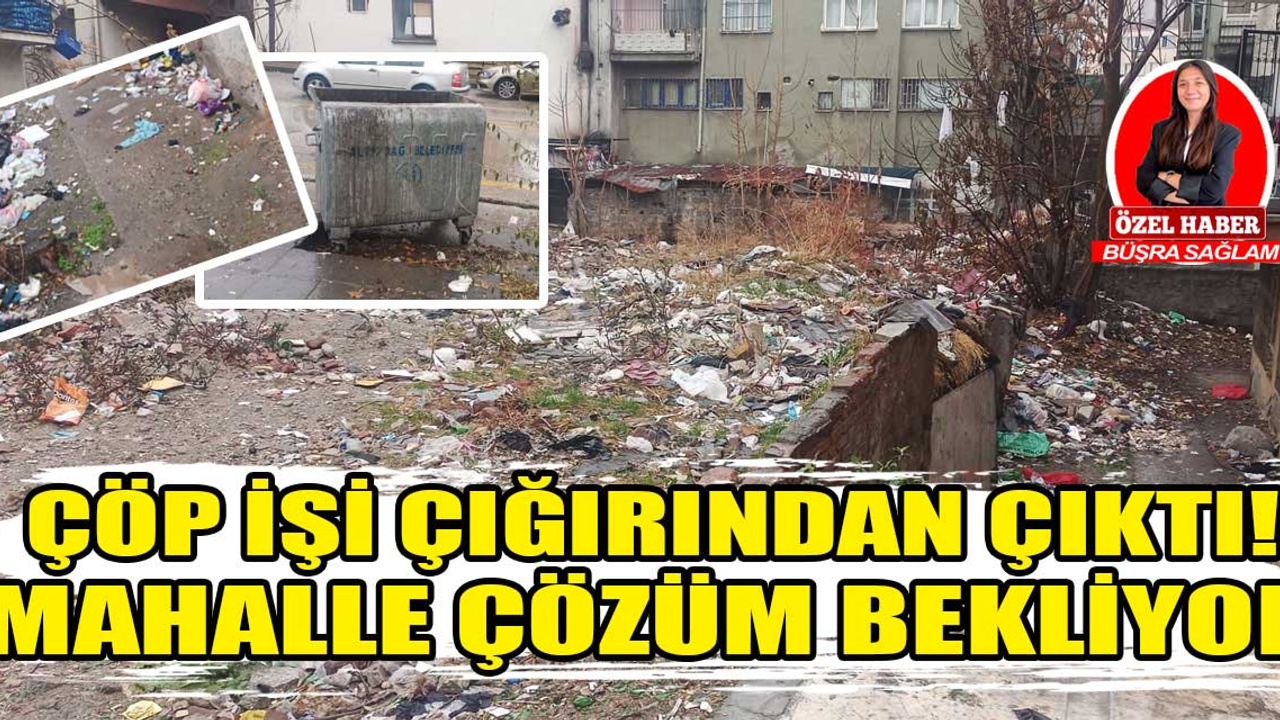 Ankara Altındağ'daki mahalleler çevre sağlığı için çözüm bekliyor!